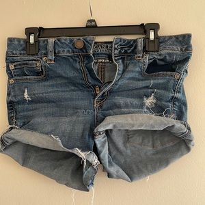 American Eagle Super Super Stretch Hi-Rise Shortie
